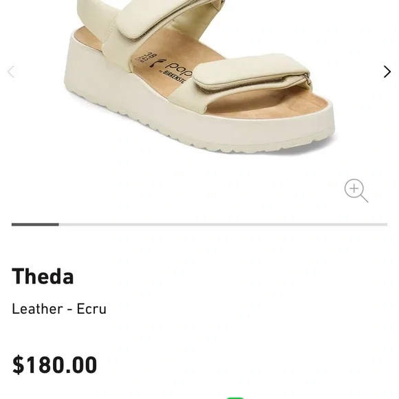 Papillio By Birkenstock Theda Sandals Size 39 - Picture 6 of 6